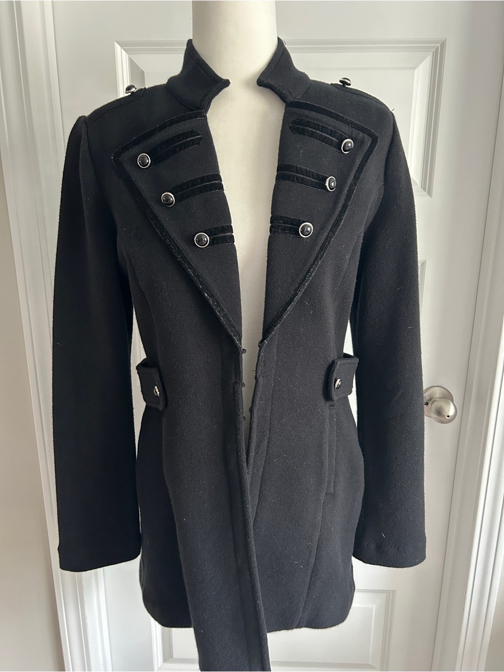 WHBM Military Style Jacket SZ S